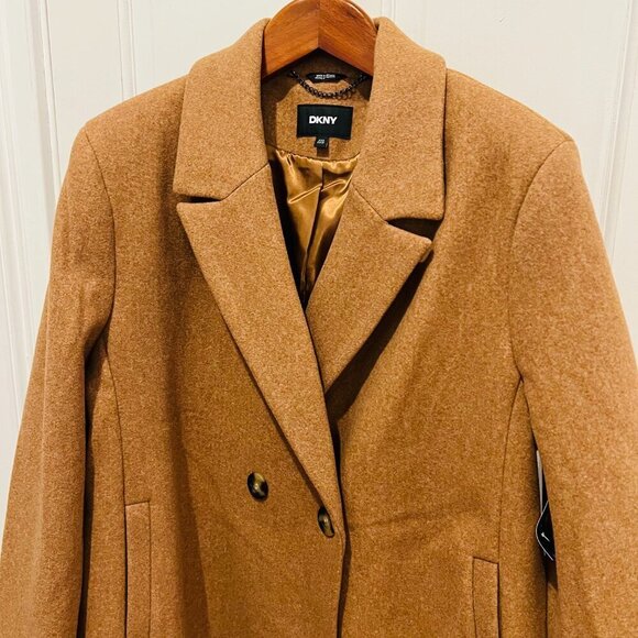 NEW Donna Karan DKNY Y2K Vintage 90's Over Coat Size XXL - Picture 13 of 16